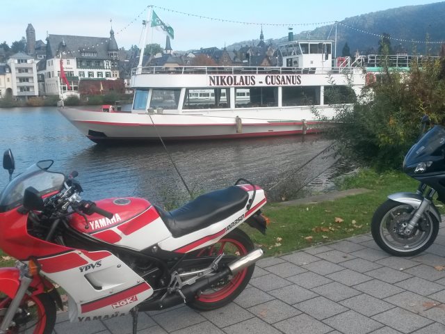 Mosel bei bestem Wetter am 27.10.2016