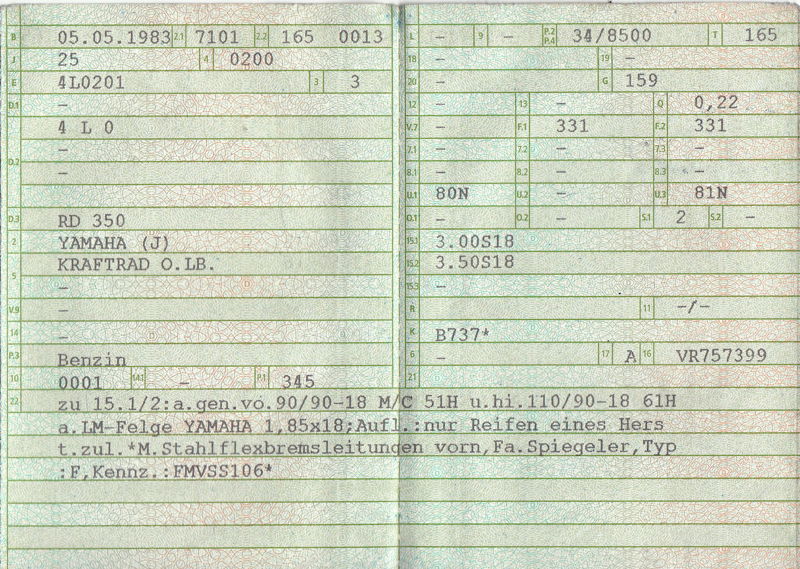 Schein mit 110/90-18 Hinterradgröße auf 1.85er Felge