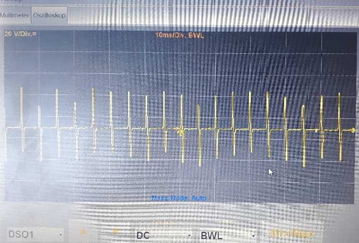 Pickupsignal hohe Drehzahl