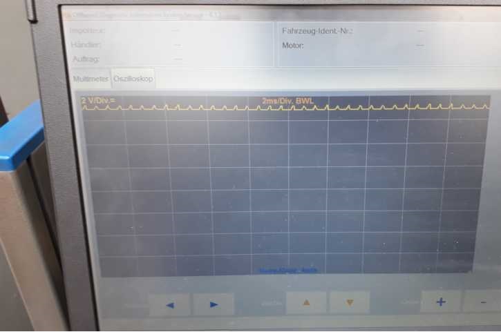 Reglierspannung 6000rpm mit Licht