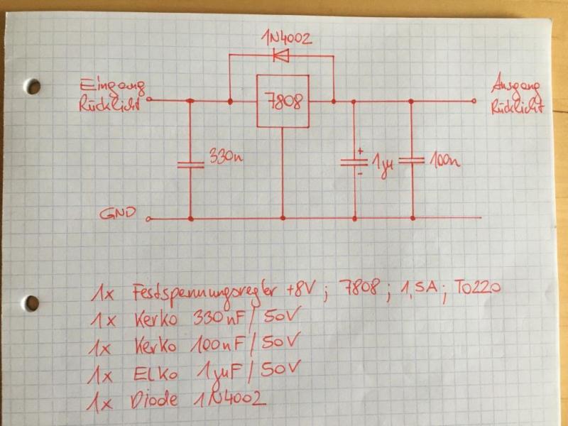 Festspannungsreglerschaltung