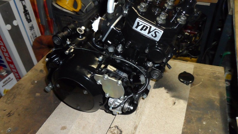 Neu aufgebauter Motor 2015