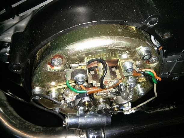 Verkabelung der Lima RD 250 Typ 352