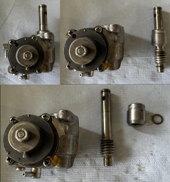 Entfernen der Schneckenwelle