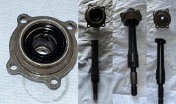 Wellendichtring aus Deckel entfernen