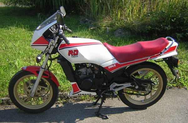 1989 er RD 125 LC YPVS 1GU CH-Version 16 kw