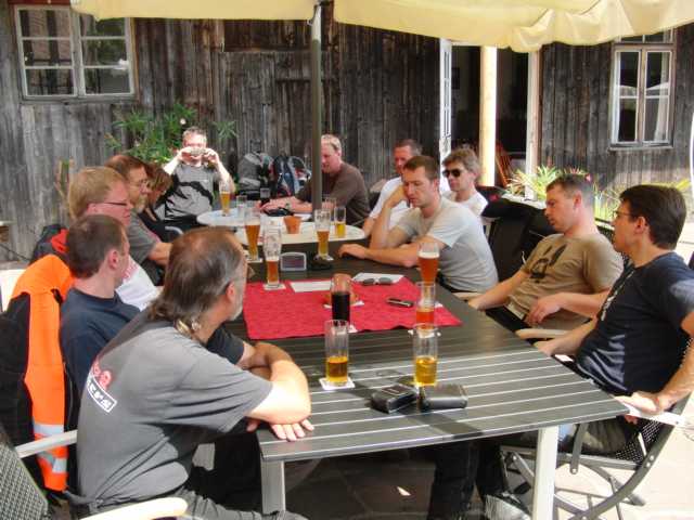 Bleifreitanken in der Tonenburg bei Höxter / Albaxen