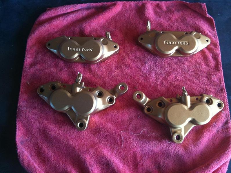Brakes FZR600 Candy Gold