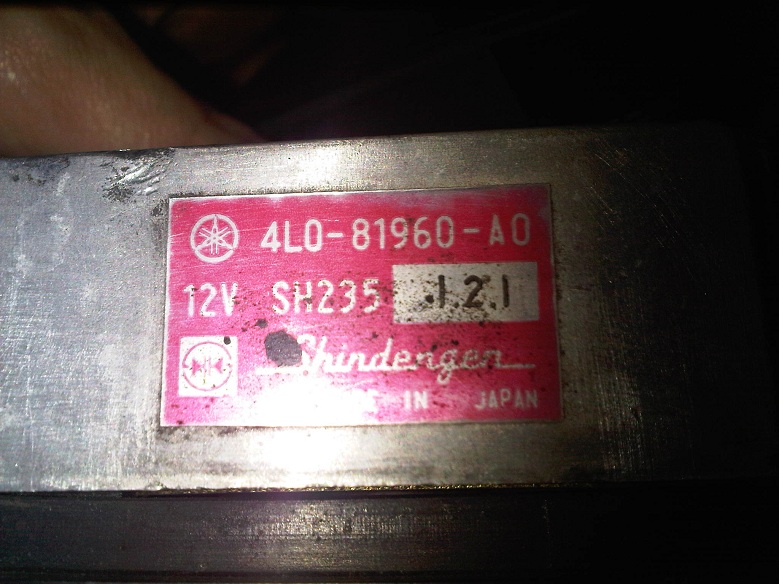 Regler mit Typenschild, das ist doch der Originale, oder?