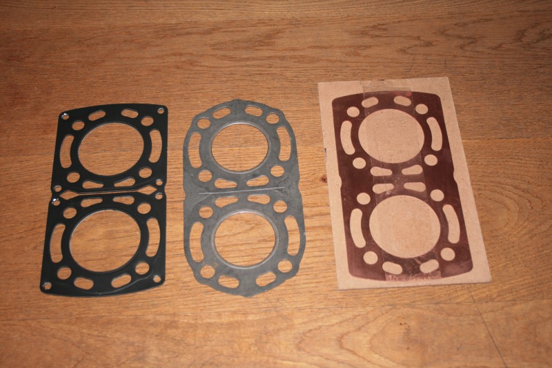 Links Original<br />Mitte Athena<br />Rechts Kupfer (http://www.coppergaskets.us)