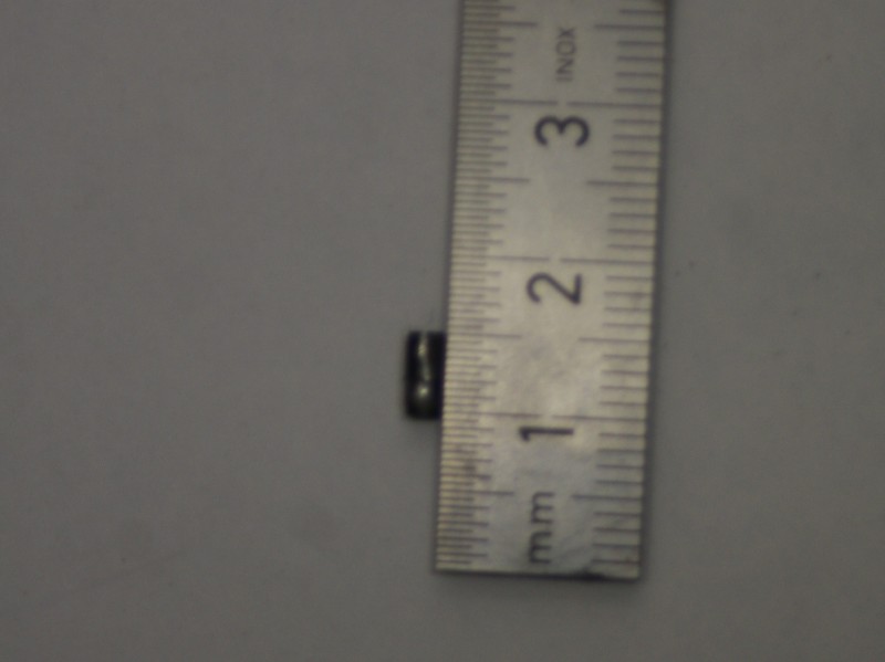 Der Pin. 5,2 mm x 2,5 mm