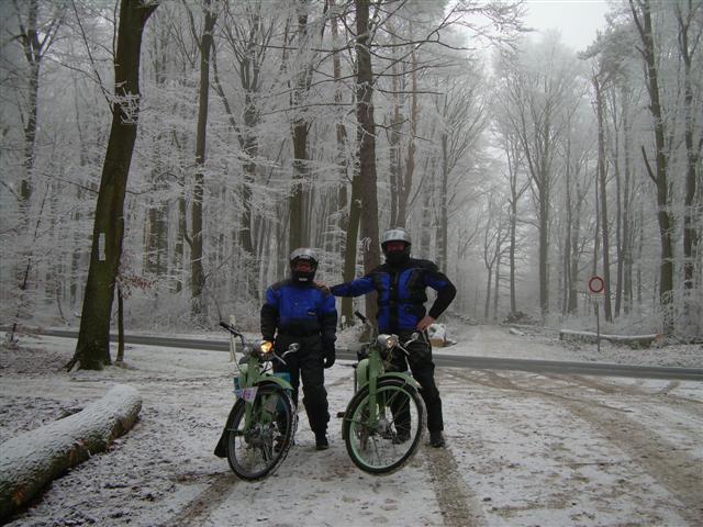 Auf dem Weg zum Feldberg an Heiligabend