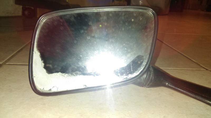 Blind am unteren Ende