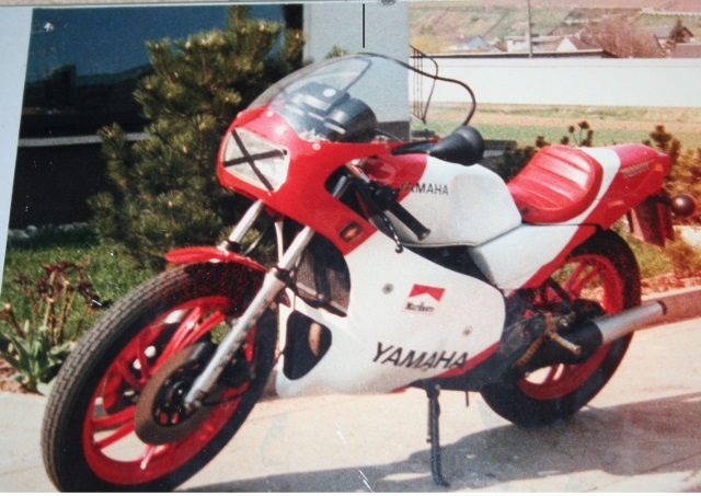 RD 350 LC Bj. 83 oder 84 im Marlboro - Look !